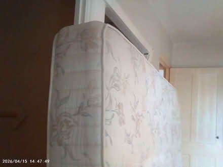 Photo of free King size two drawer divan with mattress. (New Town CO1) #1