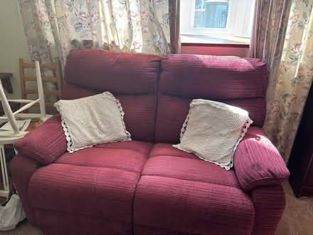 Photo of free Mahogany unit, settee and armchair (Chelmsford, Essex) #2