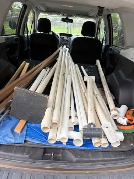 Photo of free PVC pipes (mid town College Ave) #1