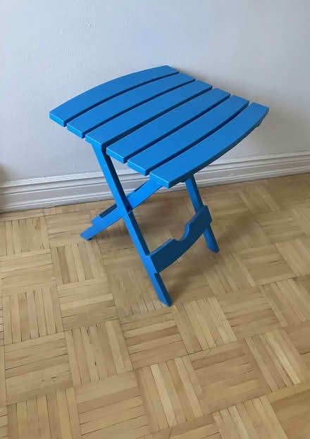 Photo of free Outdoor Folding Side Table (St Clair and Avenue Road) #2