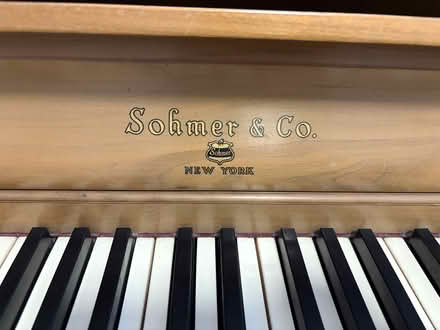 Photo of free Upright Piano with Bench (Menlo Park) #2