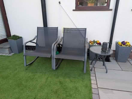 Photo of free Patio furniture bistro set (Swinton M27) #2
