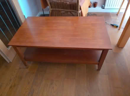 Photo of free Wooden coffee table (Beechwood) #1
