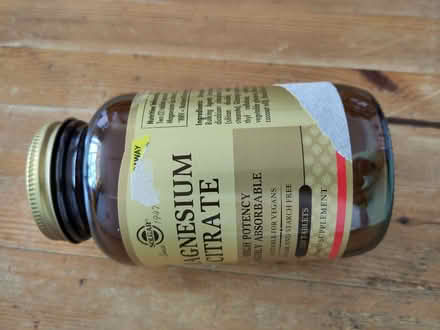 Photo of free Brown glass supplements bottle, empty (Henleaze Ward BS9) #1