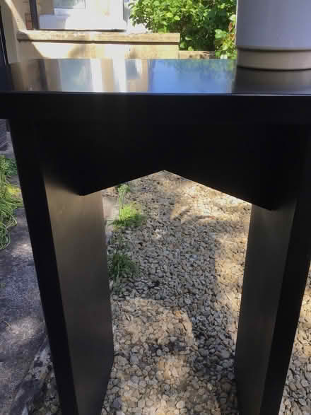 Photo of free Black Bespoke Side Table (Oldfield Park BA2) #2