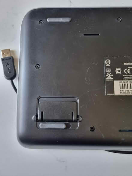 Photo of free Microsoft keyboard with USB cable (Near Lowther Gardens FY8) #4