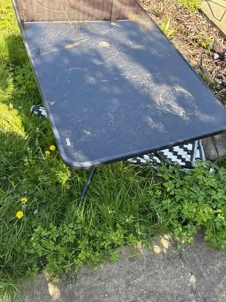 Photo of free Glass garden table (Havant PO9) #2