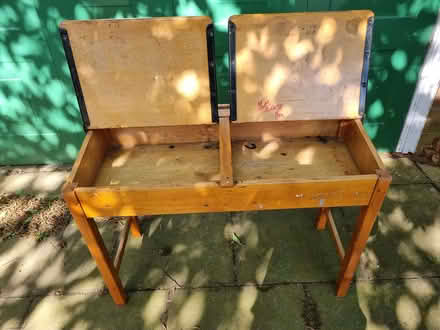 Photo of free Old school desk, twin size (Cheadle Hulme SK8) #2