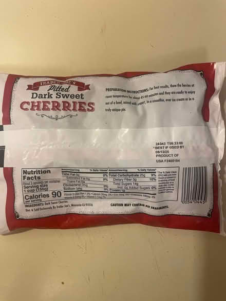Photo of free FROZEN* cherries (N. Shoreline / 15th Ave NE) #2