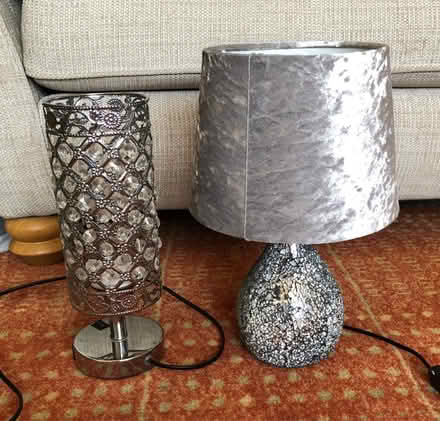 Photo of free two silver lamps screw bulbs (L17 Aigburth) #2