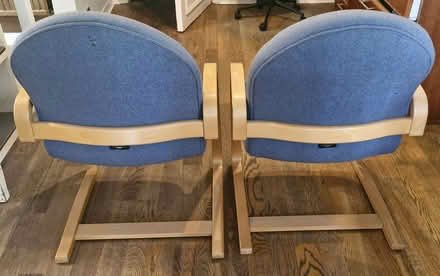 Photo of free 2 office/reception chairs. (Wilmslow SK9) #3