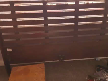 Photo of free King size wood bedframe Cargo Shop (Kelvedon CO5) #1