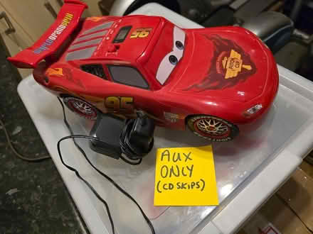Photo of free Lightning McQueen Aux music Player (heanor) #1