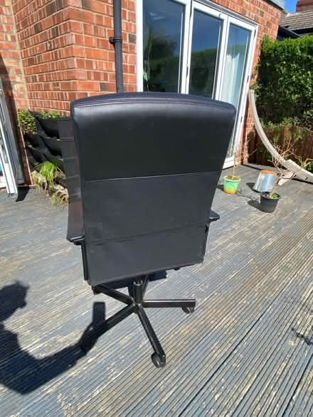Photo of free Black office chair (M33) #3