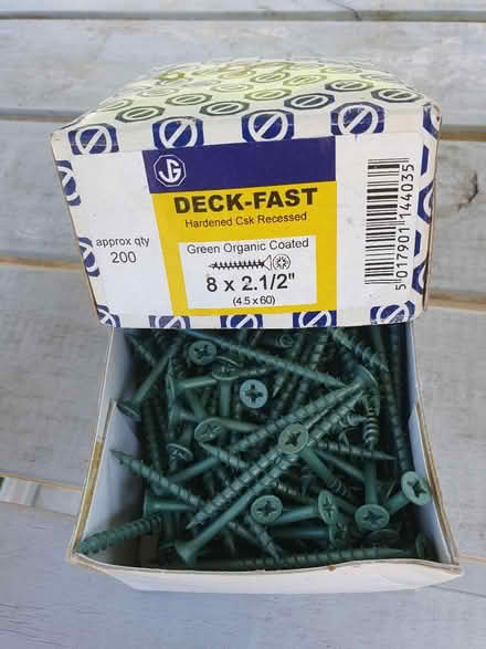 Photo of free Box of Wood screws (WD25 Woodside) #1
