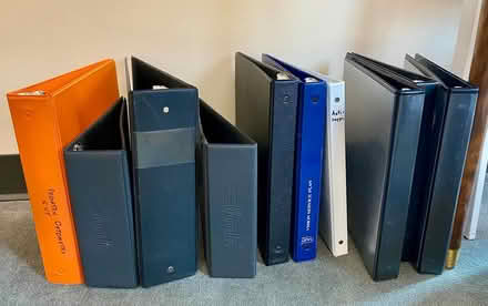 Photo of free Binders- various sizes (Downtown) #1
