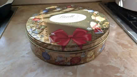Photo of free Empty lindt tin and Wallace & Grommit PG tips tea caddy (Caldy Valley CH3) #2