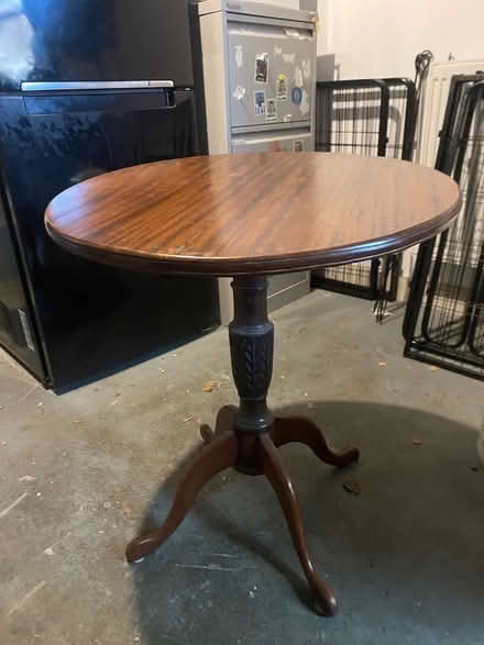 Photo of free Small wooden side table (Jordanhill G14) #1