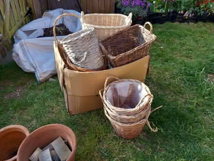 Photo of free Wicker/rattan baskets - various sizes (Cashes Green GL5) #1