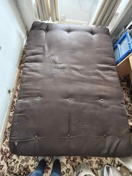 Photo of free Futon bed - metal frame with slats (Sparkbrook B11) #1