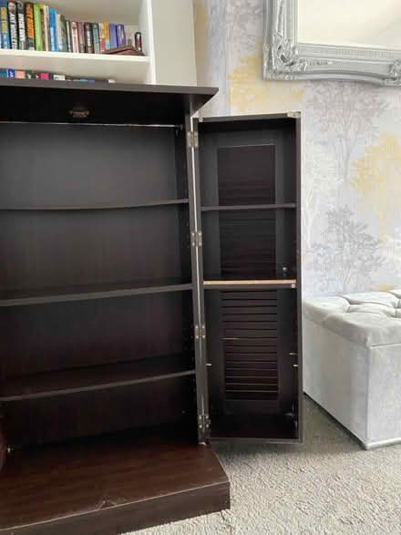 Photo of free Dark wood eve cabinet (WA5) #3