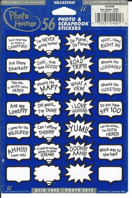 Photo of free Scrapbook & Photo Stickers (Carleton Place) #1