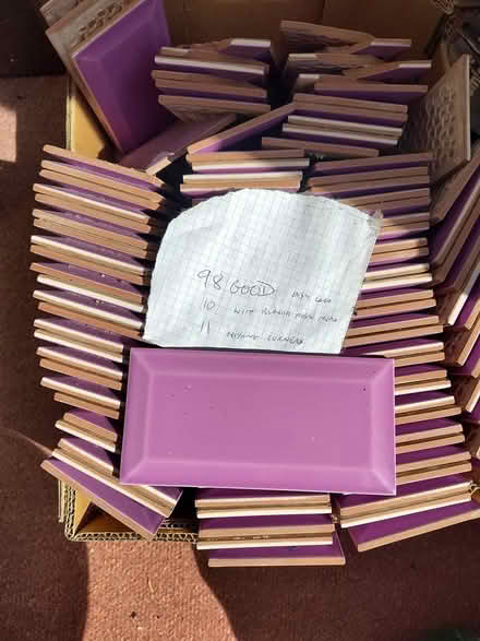 Photo of free Mauve? Tiles (Oakdale, Poole BH15) #1