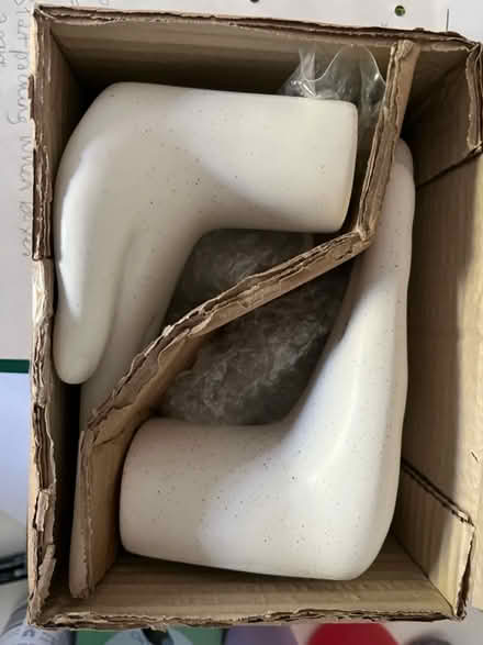 Photo of free Praying hands bookend ornaments (RG7 3HY) #1