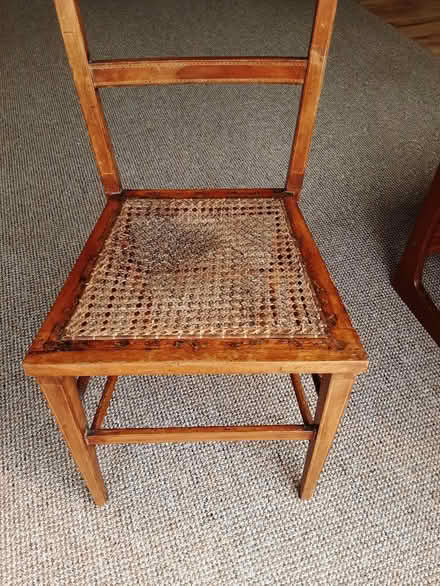 Photo of free Edward cane seated chair (Seaford BN25) #3