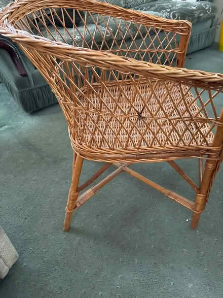 Photo of free Wicker Chair (Whitton TW3) #2