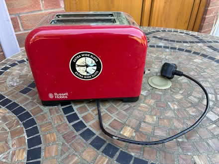 Photo of free Russell Hobbs red toaster (Sawley) #1