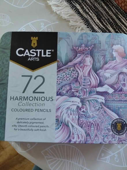 Photo of free Castle arts 72 harmonious collection coloured pencils (Rowner PO13) #1