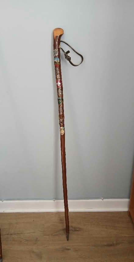 Photo of free Walking stick with badges (Amesbury SP4) #1