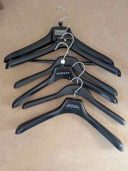 Photo of free Clothes hangers for jackets (St John's TN13) #1