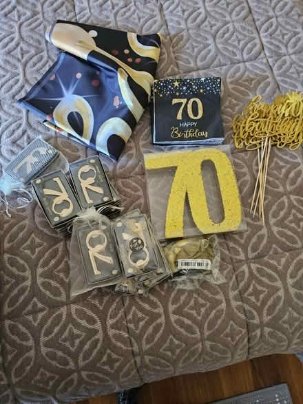 Photo of free 70th Birthday decorations (South San Francisco) #1