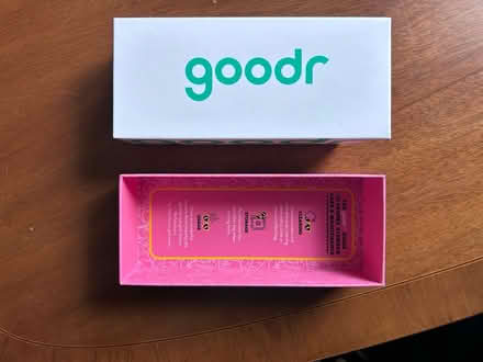 Photo of free 3 solid goodr boxes (Arlington) #2