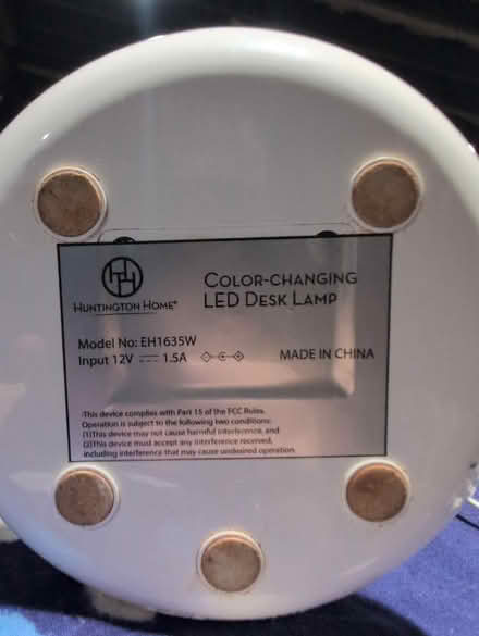 Photo of free Desk lamp (Brentwood) #2