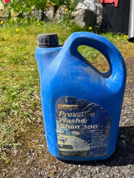 Photo of free Pressure washer shampoo (Cambusbarron FK7) #1