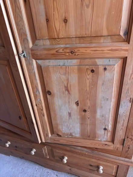 Photo of free Pine Wardrobe (Leigh Sinton WR13) #2