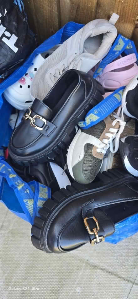 Photo of free Large bag of male & female shoes (DE24) #1