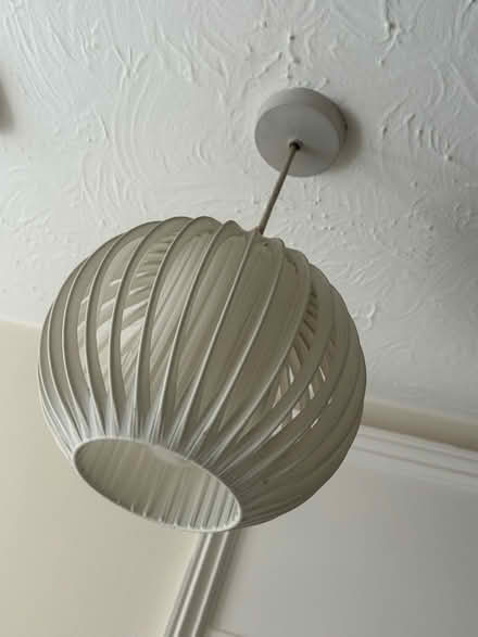 Photo of free 2 spherical light shades (Barkham RG41) #1