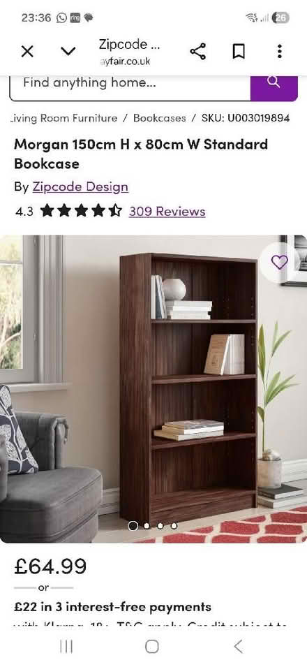 Photo of free Book shelf (Wembley Central HA0) #3