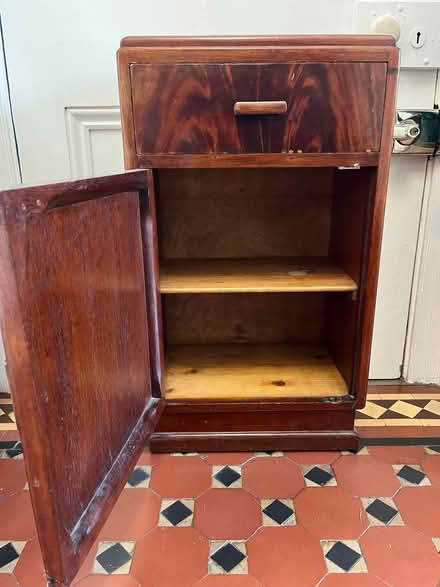 Photo of free Wooden bedside cabinet (Malvern Link WR14) #2