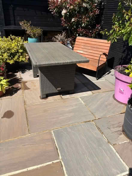 Photo of free Rattan dining table (Hartman) (Portslade) #3