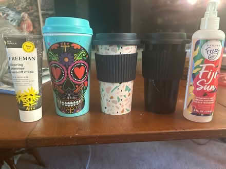 Photo of free Travel cups, face mask, & body mist (Lilburn, Ga) #1