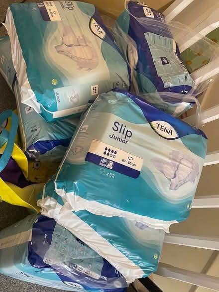 Photo of free Tena junior nappies (Willingdon) #1