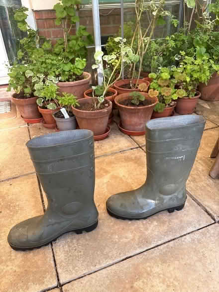 Photo of free Size 12 steel toecapped wellies (Headington OX3) #1