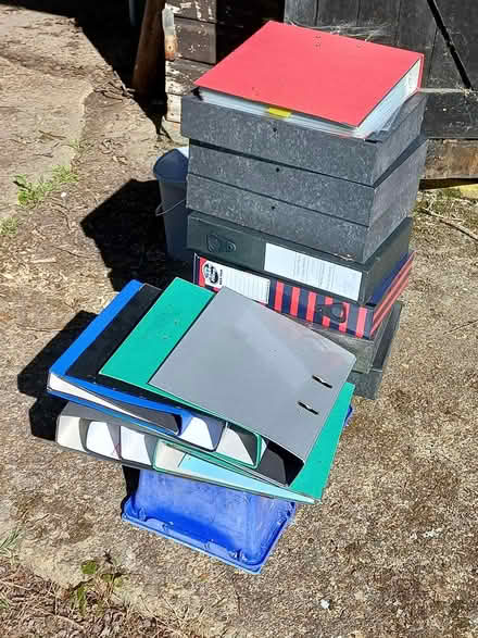 Photo of free Used Box Files And Ring Binders (TN30) #1