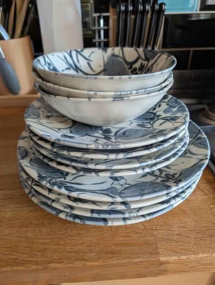Photo of free Habitat Crockery set (Woodhall AL7) #1