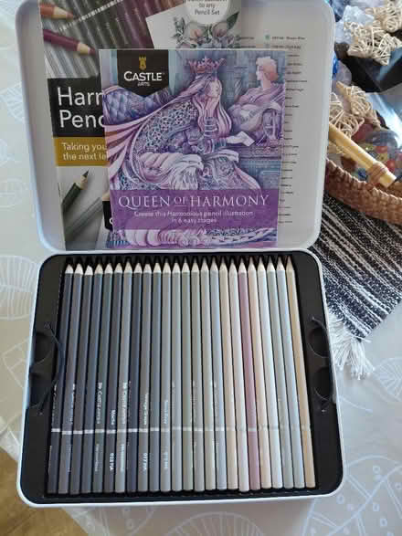Photo of free Castle arts 72 harmonious collection coloured pencils (Rowner PO13) #2